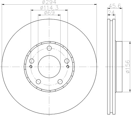 NF PARTS Piduriketas NF1111561